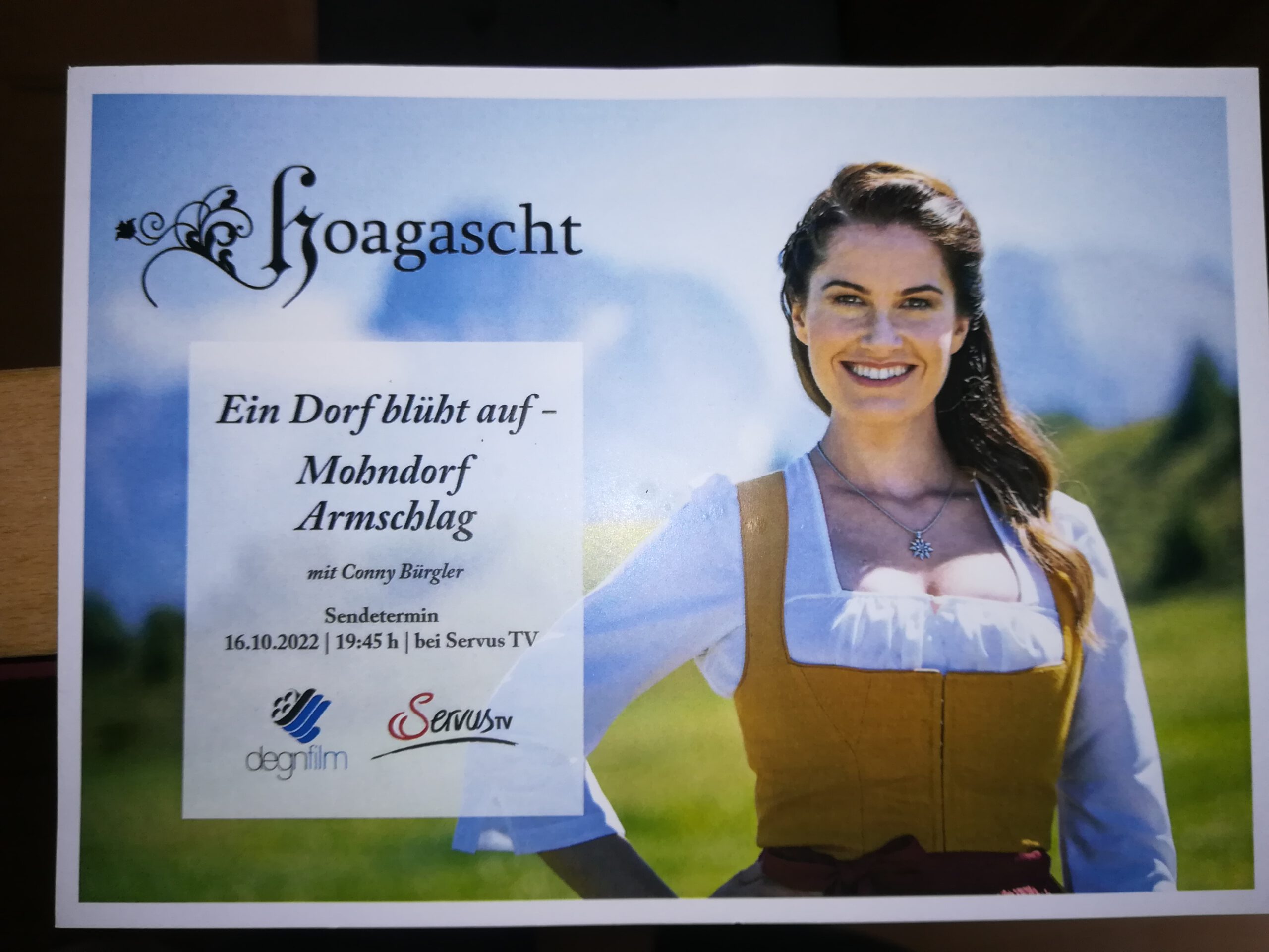 Hoagascht - Ein Dorf blüht auf - bei Servus TV - Mohndorf Armschlag