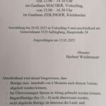 Jagdpacht 2023 - KG Voitschlag, Kleinhaslau und Kamles