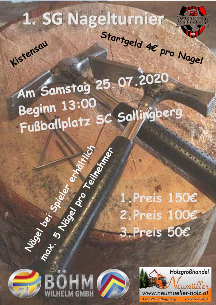 1. SG Nagelturnier