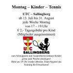 Montag-Kinder-Tennis