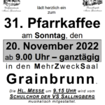 Christkönigssonntag in Grainbrunn