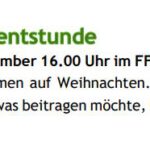 Besinnliche Adventstunde im FF Haus Grainbrunn