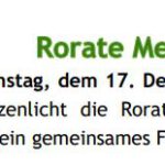 Rorate Messe Grainbrunn