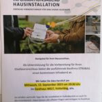 Einladung zum Informationsabend Hausinstallation noegig