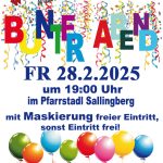 Bunter Faschingsabend