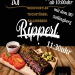 Ripperlessen und Frühschoppen Teichstüberl Sallingberg