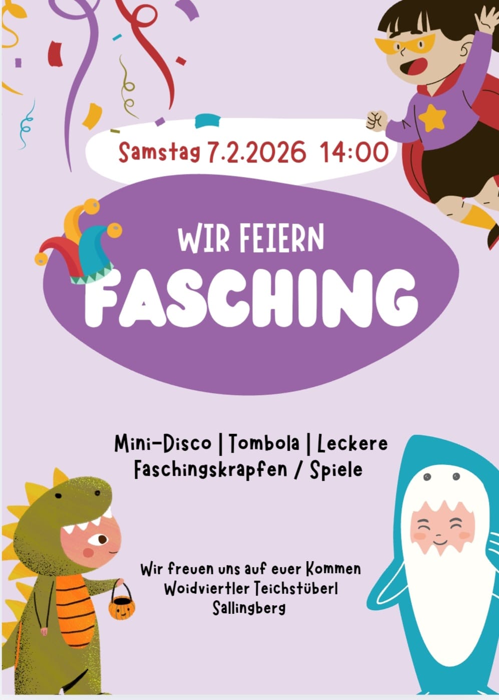 Faschingsfeier