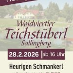 Heurigensamstag im Teichstüberl