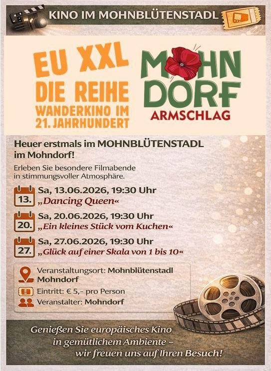 Kinovorführung "Ein kleines Stück vom Kuchen"