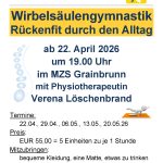 Wirbelsäulengymnastik Kurs