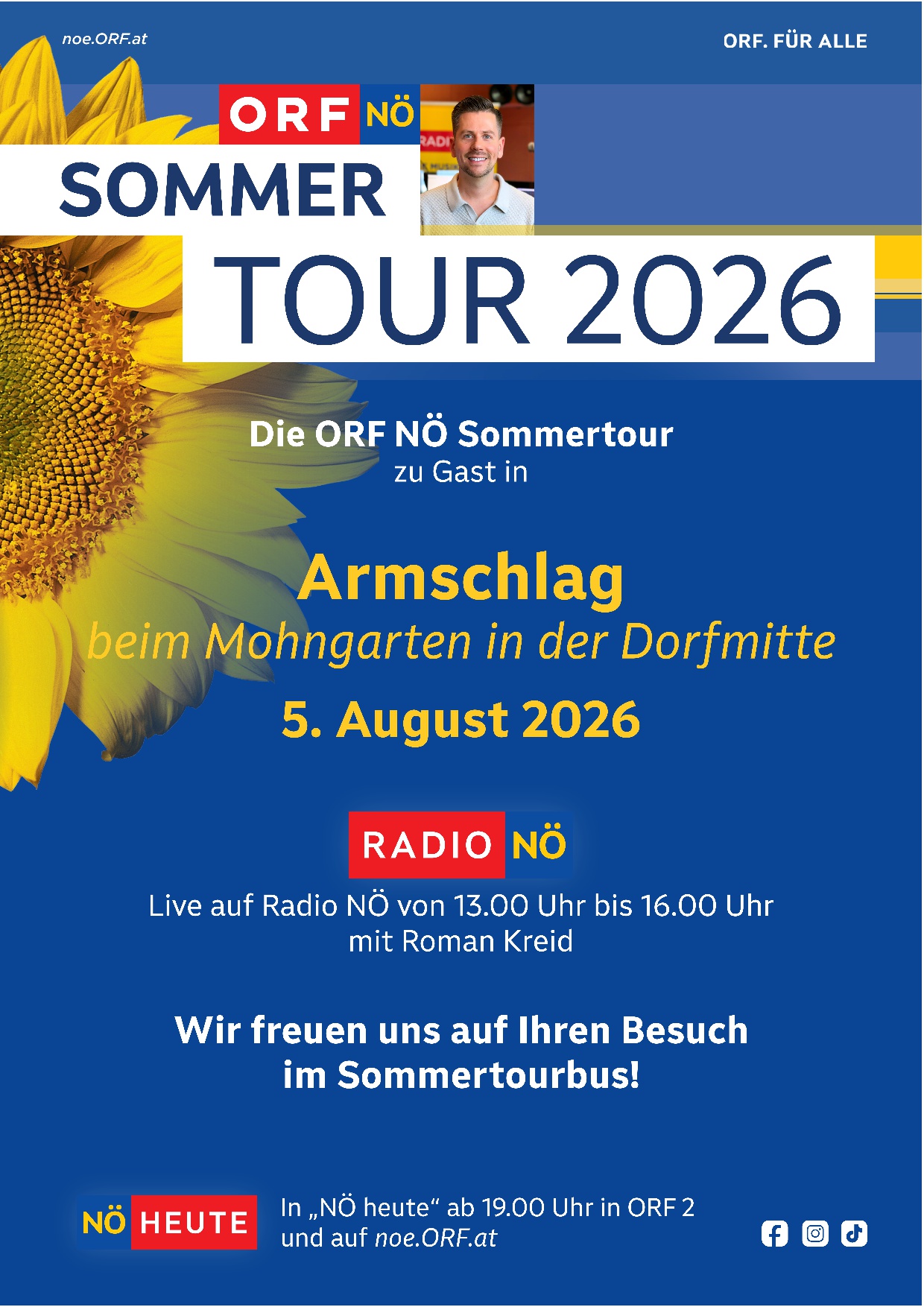 ORF NÖ Sommertour in Armschlag