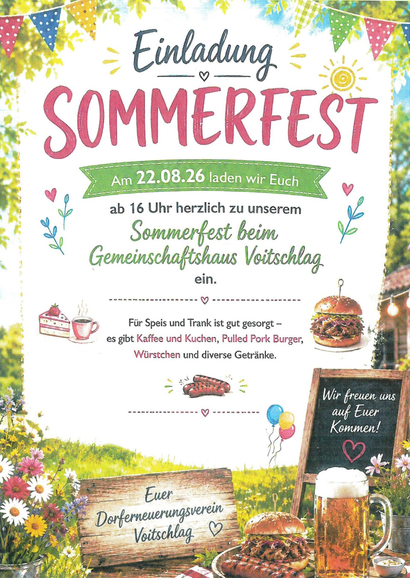 Sommerfest DEV Voitschlag